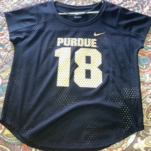 Purdue Nike football Jersey shirt